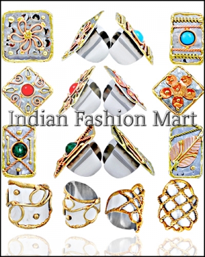 Tri Metal Rings Manufacturer Supplier Wholesale Exporter Importer Buyer Trader Retailer in Moradabad Uttar Pradesh India